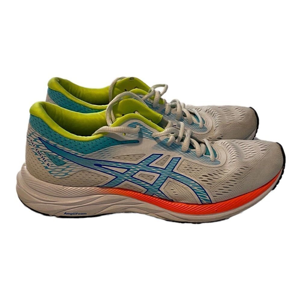 Asics Gel Excite 6 Womens Size 9 White Athletic Running Shoes - Picture 6 of 12